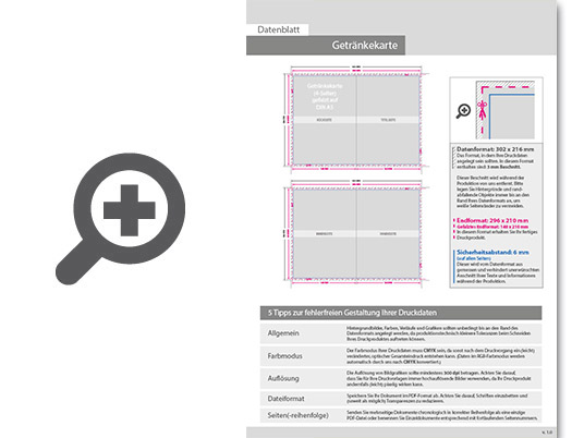 Product Bild getr__nkekarte__gefalzt_auf_din_a5__4-seiter