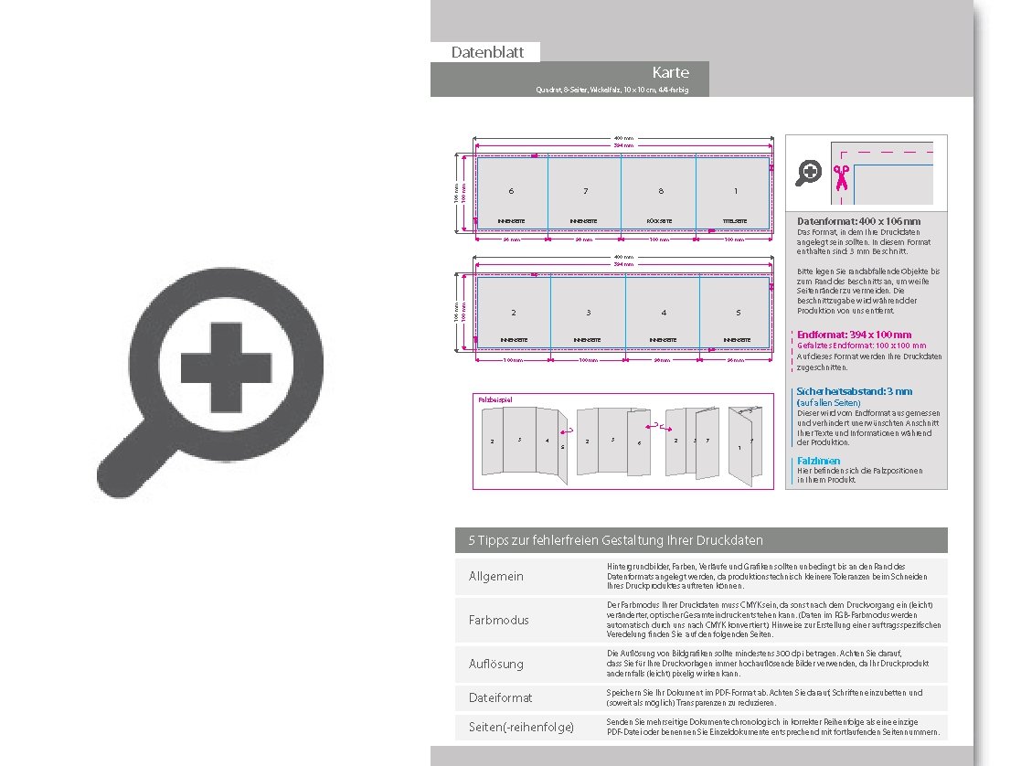 Product Bild taufkarte__gefalzt_auf_quadrat_10_0_cm_x_10_0_cm__vertikaler_wickelfalz__8-seitig