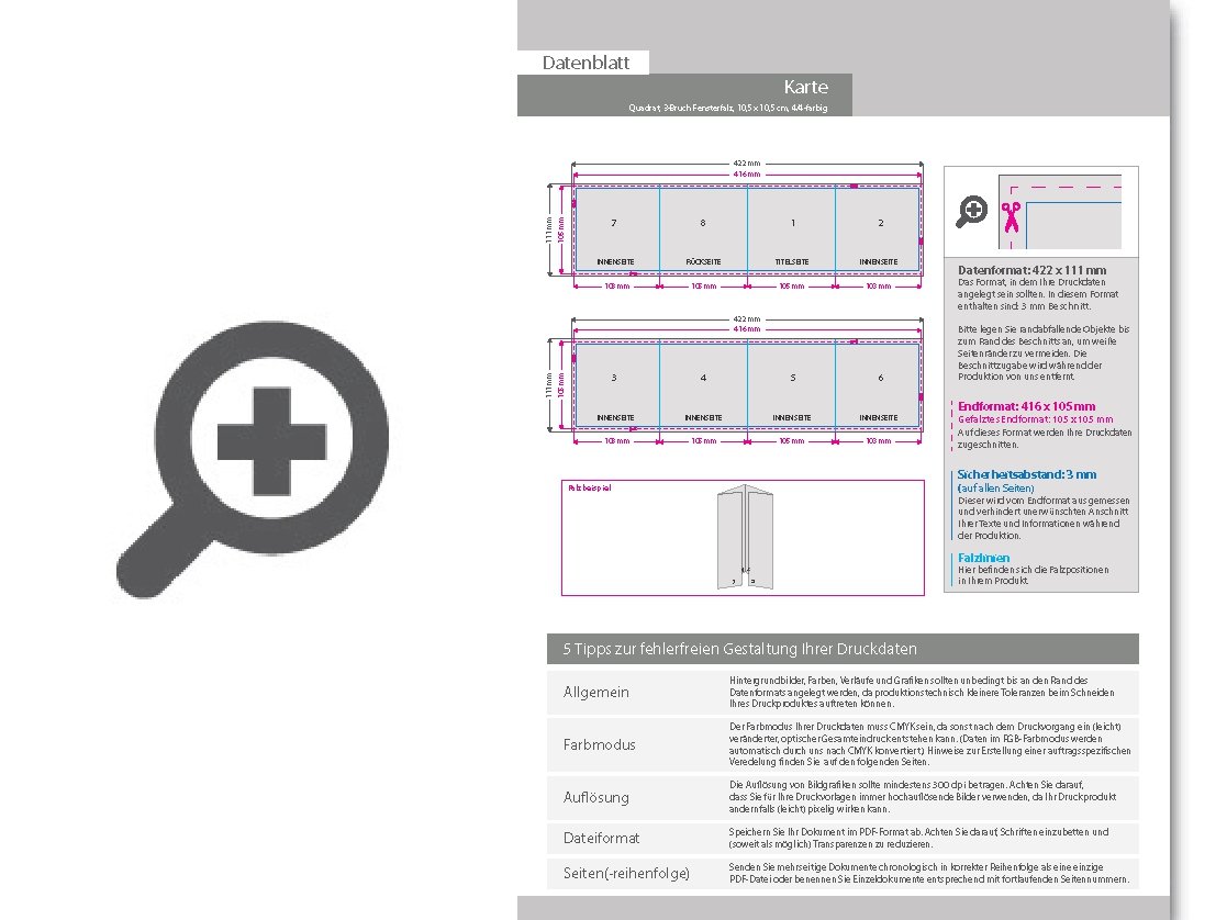 Product Bild taufkarte__gefalzt_auf_quadrat_10_5_cm_x_10_5_cm__vertikaler_3-bruch_fensterfalz__8-seitig