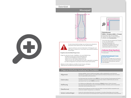 Product Bild mousepad_hochwertig_bedruckt_aus_kunststoff_mit_kautschuk-r__cken_in_flasche-form_konturgestanzt