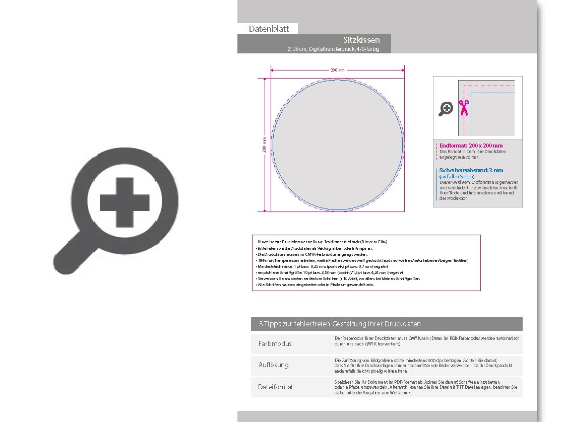 Product Bild sitzkissen_aus_filz__rund